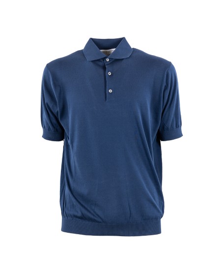 Shop FILIPPO DE LAURENTIIS  Polo Shirt: Filippo De Laurentiis short-sleeved polo shirt in cotton.
Ribbed cuffs and bottom.
Composition: 100% cotton.
Made in Italy.. PL1MC SI18R -882